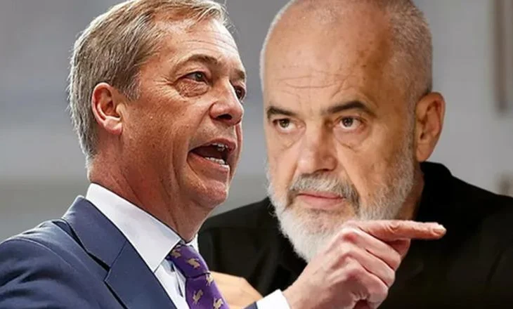 Farage: Do të takoj Edi Ramën! Politikani britanik provokon sërish: Mund të mbush edhe një avion me emigrantë
