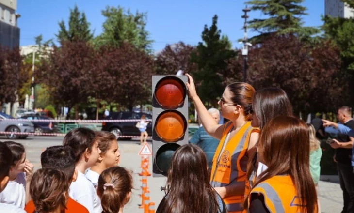 Fëmijët në qendër të sigurisë rrugore gjatë Javës Europiane të Lëvizshmërisë