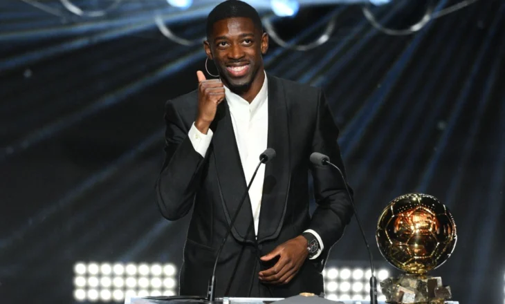 Fitoi çdo gjë me PSG-në, Ousmane Dembele merr në shtëpi Topin e Artë 2025, francezi lë pas Lamine Yamal