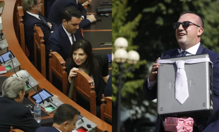 FOTOT/ Topalli flet me Berishën, Korreshi rrëmben vëmendjen me ‘burrin’ e Diellës, çfarë nuk u pa sot në Kuvend