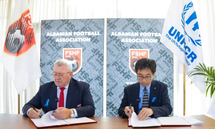 FSHF nënshkruan Memorandumin e rëndësishëm për të përmirësuar jetën e refugjatëve përmes futbollit