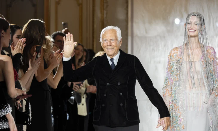 Giorgio Armani, lamtumira e punonjësve: Ne jemi pjesë e një familje