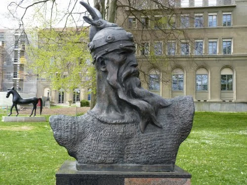 Gjama e Lekë Dukagjinit pranë Skënderbeut që kishte ndërruar jetë
