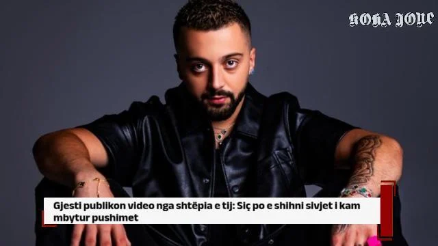Gjesti publikon video nga shtëpia e tij: Siç po e shihni sivjet i kam mbytur pushimet