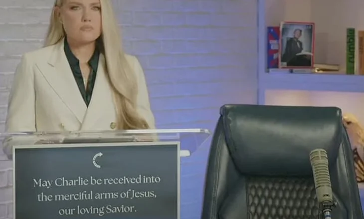 Gruaja e Charlie Kirk iu drejtohet “përgjegjësve” për atentatin: Nuk e keni idenë çfarë force të papërmbajtshme keni lëshuar në mbarë botën