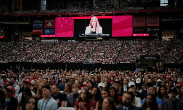 Gruaja e Charlie Kirk ngre në këmbë stadiumin në Arizona: E fal autorin që qëlloi mbi bashkëshortin tim