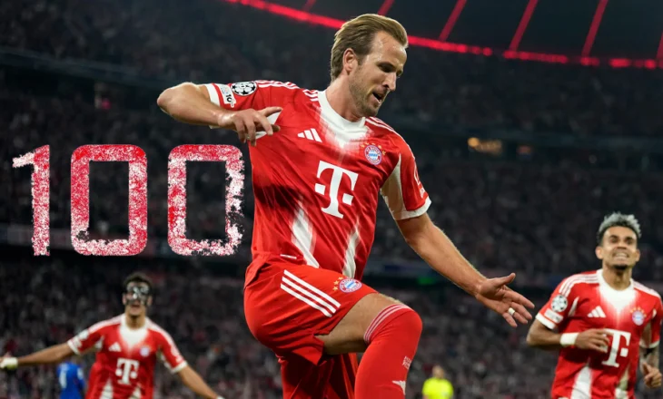 Harry Kane bën historinë me Bayern Munich, thyen rekordin e CR7 dhe Haaland