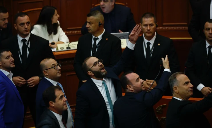 Hodhën mjete të forta në seancë/ PS kërkon masë ndëshkimore për Gaz Bardhin dhe Fidel Krekën