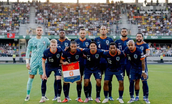 Holanda vuan, por del me 3 pikë ngë transferta në Lituani. Maqedonia e Veriut bën detyrën në shtëpi