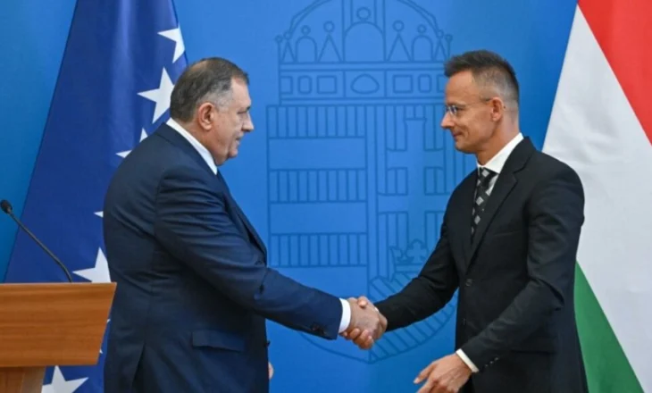 Hungaria injoron vendimet në Bosnje, Szijjarto i drejtohet Dodikut si president