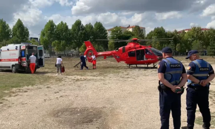 I shoqëruar nga bashkëshortja, ambasadori Shkurov niset me helikopter drejt Tiranës