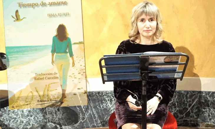 Itali/ Poetja Irma Kurti botohet në Spanjë