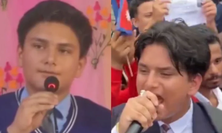 “Jai Nepal” i vuri flakën internetit/ Ky është 16-vjeçari që po udhëheq protestat e Gen Z në Nepal (FOTO-VIDEO)