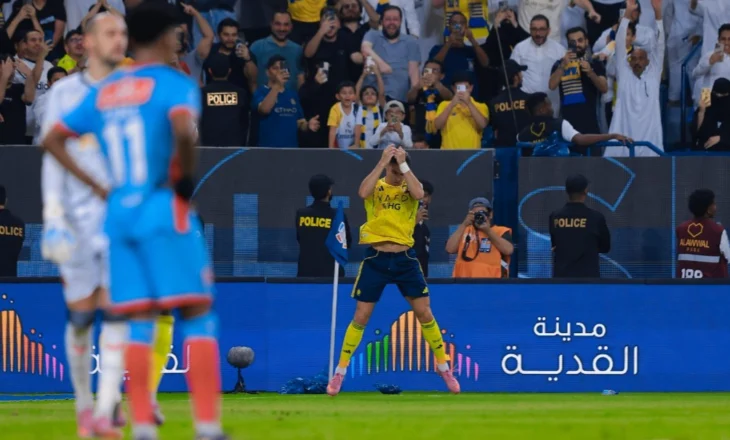 Joao Felix “hesht” kritikët, Ronaldo shkëlqen me dy gola. Al-Nassr merr fitoren e tretë rresht (video)