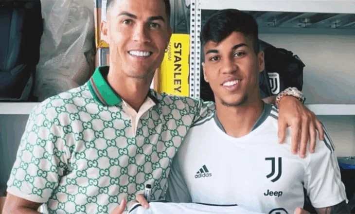 Kaio Jorge “përjetëson” me tatuazh në trup këshillën që i dha CR7 te Juventusi