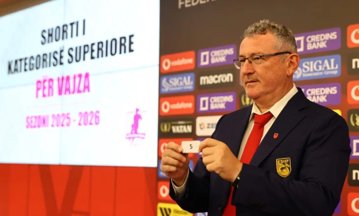 Kampionati i femrave për sezonin 2025/2026, mësohet kalendari i plotë