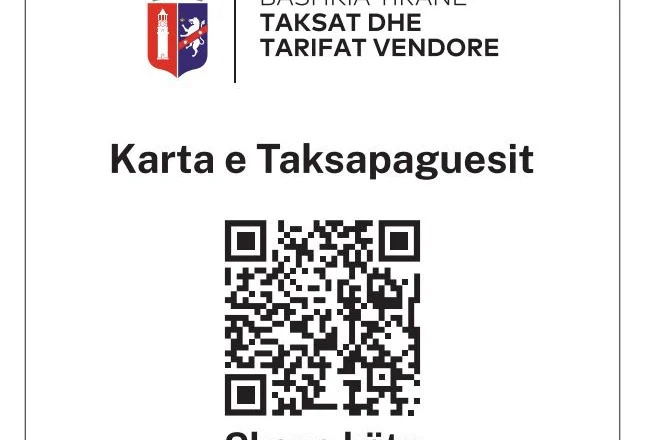 “Karta e Taksapaguesit”, udhërrëfyesi i ri për bizneset e Tiranës