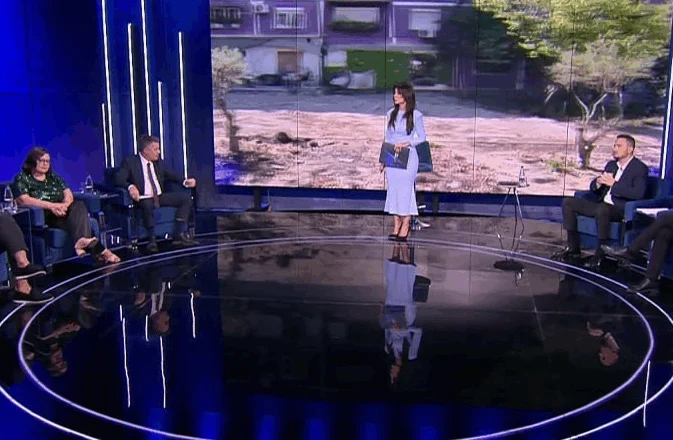 ”Kënaqësia ime e përjetshme”, Salianji në ”Top Story” bën batutë pas prezantimit nga Grida Duma