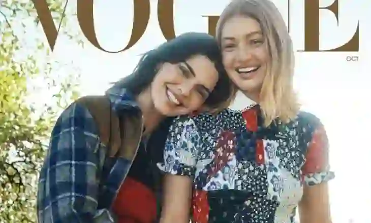 Kendall Jenner dhe Gigi Hadid bashkë në kopertinën e Vogue