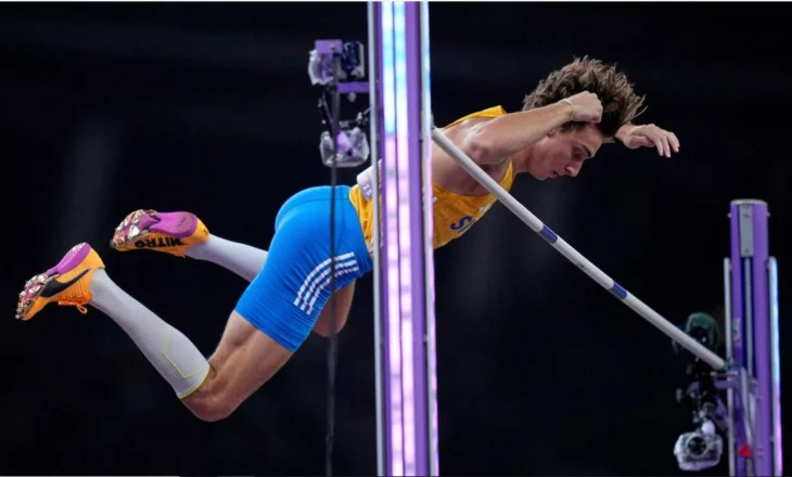 Kërcim me shkop, Armand Duplantis shpallet kampion bote dhe vendos rekord të ri