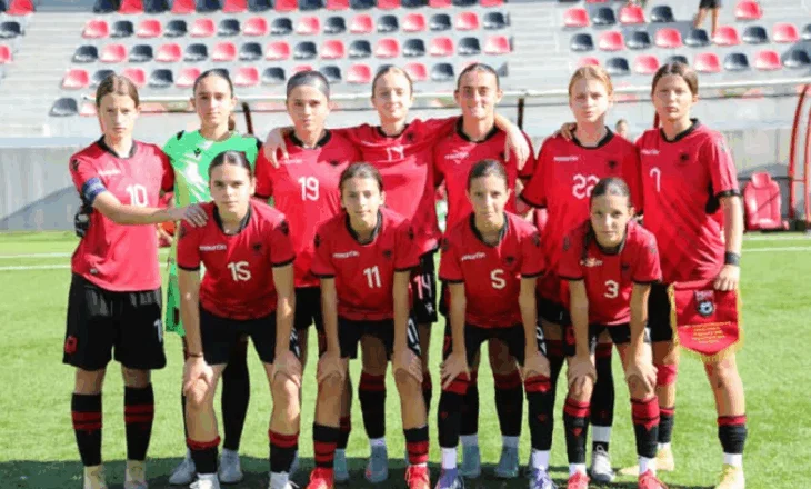 Kombëtarja U-15 për vajza debuton me fitore bindëse ndaj Moldavisë në turneun “UEFA Development”
