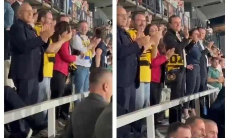Kosova shënon 2 gola ndaj Suedisë/ Kurti dhe Osmani përqafohen nga gëzimi