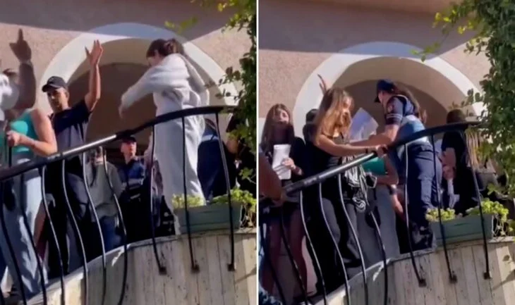 “Lufta” për dhomën në konvikt, policia nxjerr me forcë studentet nga sporteli i regjistrimeve (VIDEO)