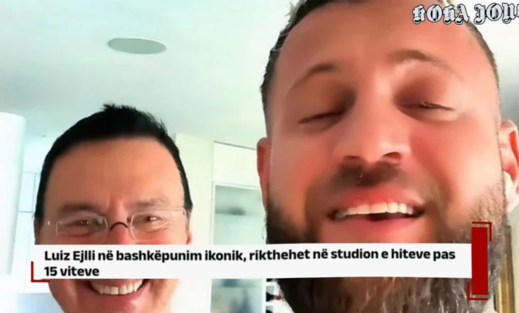 Luiz Ejlli në bashkëpunim ikonik, rikthehet në studion e hiteve pas 15 viteve