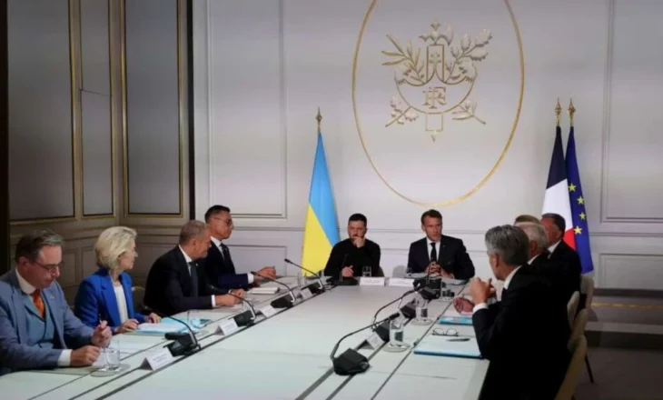 Macron konfirmon garancitë e sigurisë për Ukrainën, 26 shtete të BE-së gati të dërgojnë trupa, Meloni refuzon
