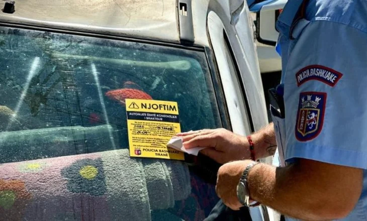 Makinat e braktisura në rrugët e Tiranës do konfiskohen, shefja e Policisë Bashkiake: Keni 30 ditë kohë, përndryshe humbisni pronësinë