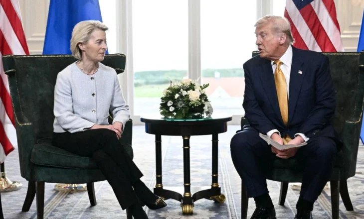 Marrëveshja tregtare BE-SHBA, shumica e europianëve mendojnë se Von der Leyen plotësoi “tekat” të Trump
