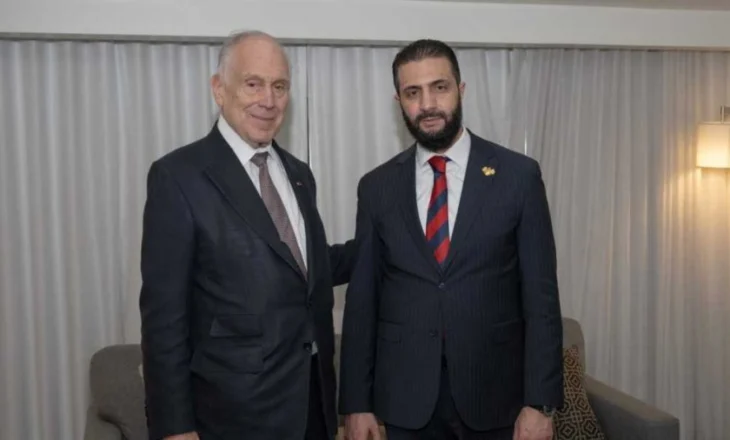 ‘Marrëveshje sigurie’/ Presidenti sirian takohet me kreun e Kongresit Botëror Hebraik