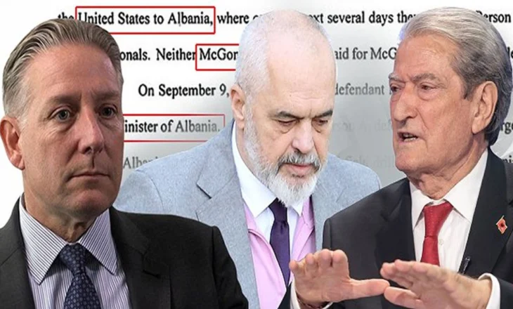 “McGonigal u pagua 225 mijë dollarë…”/ Berisha i prerë: Rama është i përlyer në aferën korruptive të spiunazhit