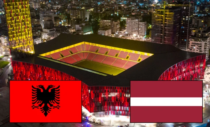 Më të mirët në fushë, formacioni zyrtar i Shqipërisë ndaj Letonisë
