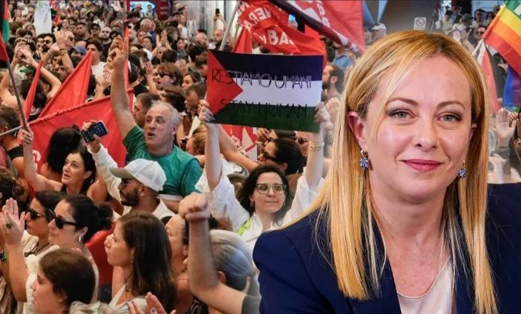 Meloni: Dhuna e pseudo-protestuesve, s’do e bëjë aspak më të mirë jetën e njerëzve në Gaza