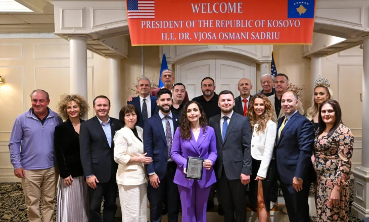 Mërgata shqiptare në Staten Island vlerësohet për kontributin ndaj Kosovës