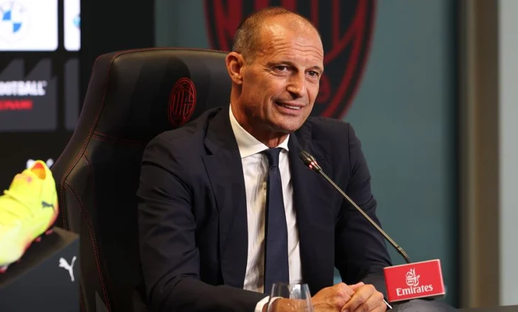 Milan, trajneri Allegri: Ndaj Napolit ndeshje e vështirë, por do tregojë forcën tonë