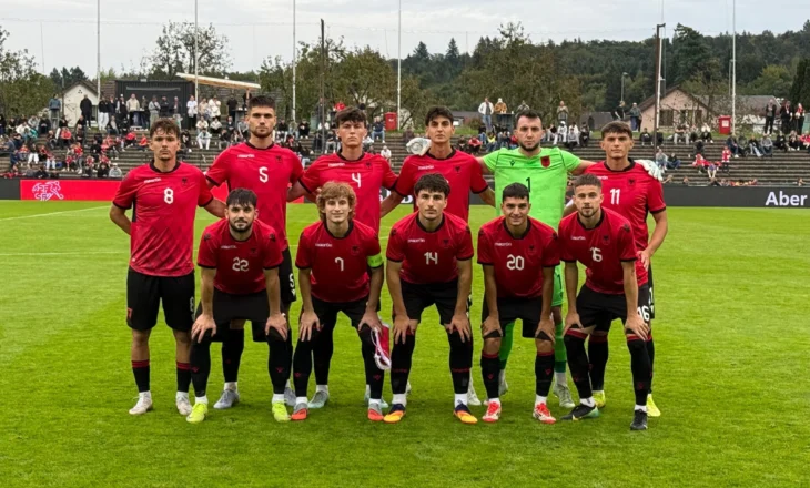 Miqësorja me Zvicrën, Shqipëria U21 pëson disfatë