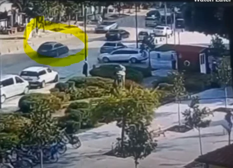 Momenti kur Ragip Gila largohet me shpejtësi me BMW pas atentatit në mes të Shkodrës