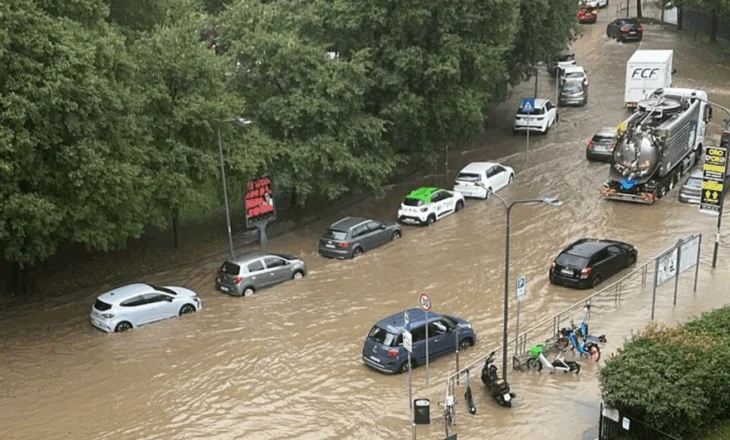 Moti i keq godet veriun e Italisë, përmbytet Milano, alarm portokalli për Lombardinë