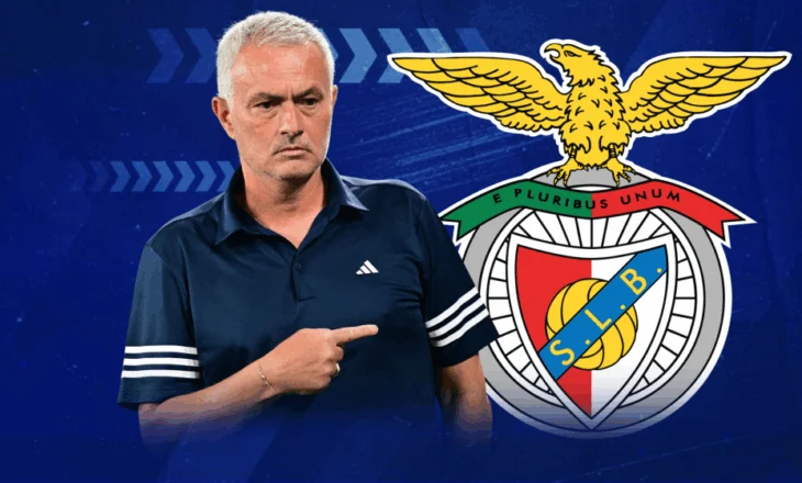 Mourinho mbërrin në Lisbonë për të nënshkruar me “shqiponjat”: Nuk u mendova dy herë…
