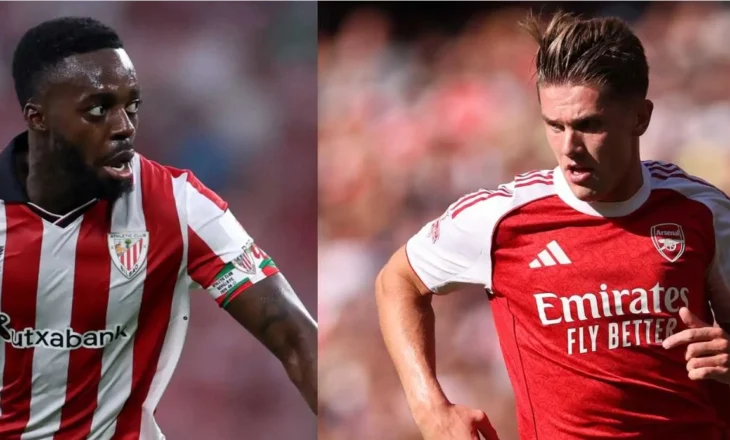 Mungon Nico Williams për vendasit, Arsenal e nis me artilerinë e rëndë ndaj Athletic Bilbao