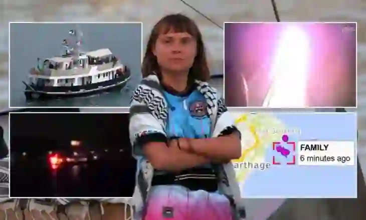 Në bord ishte edhe Greta Thunberg/ Sulmohet me dron anija në ujërat tuniziane