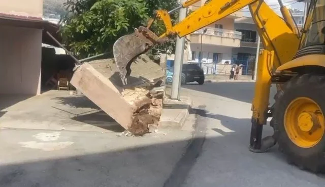 Nis ‘fshesa e pastrimit’/ Vijon aksioni i prishjes së ndërtimeve pa leje dhe lirimi i hapësirave publike në Sarandë