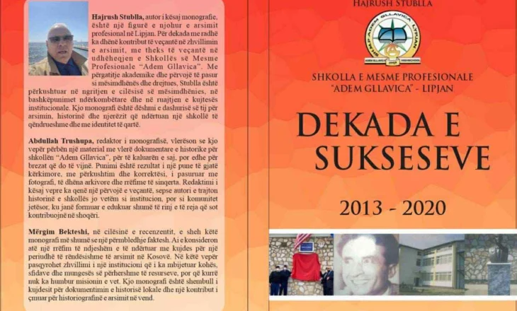 Një monografi që dokumenton me shpirt dhe vizion arsimin