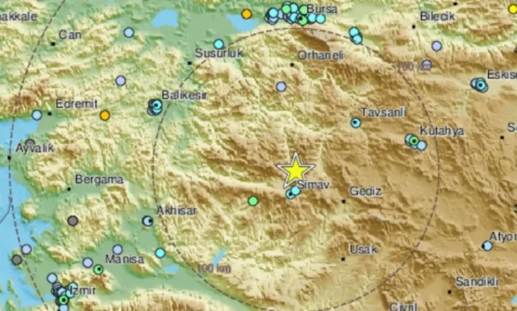 Një tërmet i fuqishëm godet Turqinë, panik te banorët! Ja ku ishte epiqendra dhe sa ishte forca