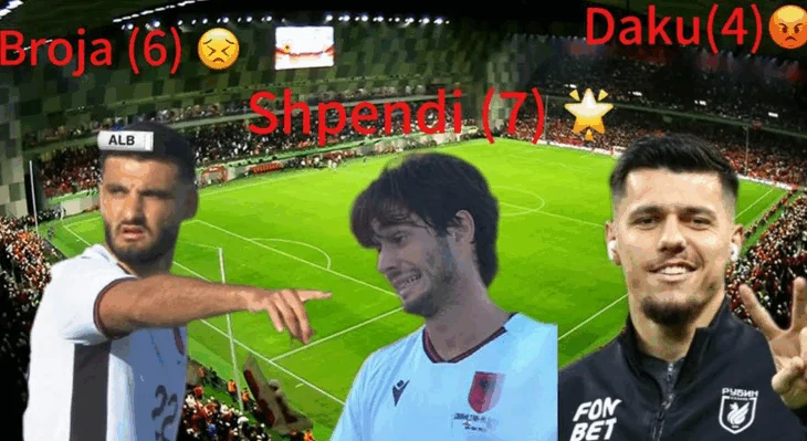 Notat e Shqipërisë me Gjibraltarin! Broja të bën me nerva, Shpendi ishte fantastik, Daku…të shokon!