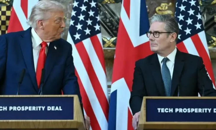 ‘Nuk pajtohem me Starmer në këtë pikë’, DW: Trump kundërshton njohjen e shtetit palestinez gjatë vizitës në Britani