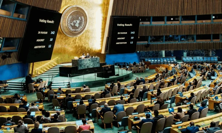 OKB miraton rezolutën për Palestinën, Shqipëria abstenon
