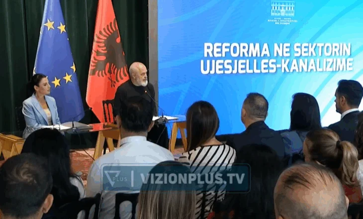 Operator kombëtar për ujin, Rama: I japim fund abuzimeve. Plan edhe për heqjen e depozitave nga pallatet